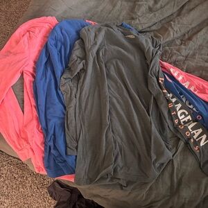 Magellan Outdoors Long Sleeve Tees - Pink, Blue, Green